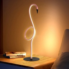 Elstead modern asztali lámpa flamingo rózsaszín elsflamingo-tl-pnk