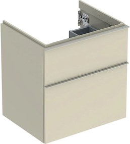 Geberit iCon szekrény 59.2x47.6x61.5 cm Függesztett, mosdó alatti szürke 502.303.JL.1