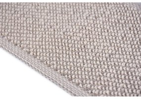 Világosszürke pamut lépcsőszőnyeg szett 16 db-os 25x65 cm Kumsal Bej – Vitaus
