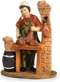 Betlehem figura "Hússzeletelő hentes"- 11cm magas figurákhoz