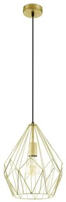 Eglo 49933 - Függeszték CARLTON 1xE27/60W/230V