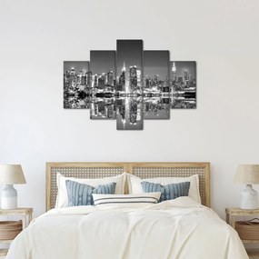 Kép - New York, fekete-fehér (150x105 cm)