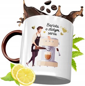 Bordó Bögre Baristáknak Születésnapi Ajándék fényképes nyomtatással