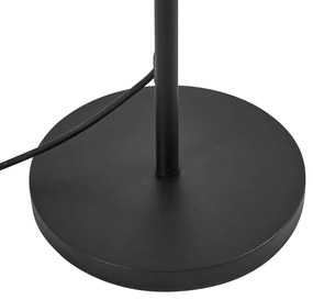 Kültéri állólámpa fekete, zöld kötélárnyékolóval IP44 - Virginia Jayla