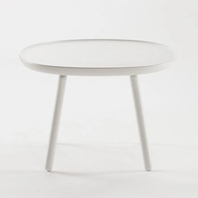 Naïve fehér tárolóasztal, ø 64 cm- EMKO