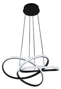 LED dimmelhető csillár kábelen LED/95W/230V 3000-6500K átm. 57 cm + távirányító