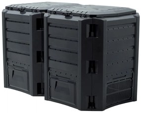 Komposztáló 800L Black MODULE COMPOGREEN