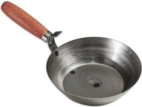 Kőműves acéllemez fekete fa nyél CMU1 habarcs masszához