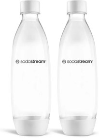 Sodastream Fuse White palack 2x 1 l, mosogatógépben mosható