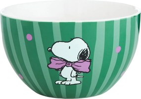 PEANUTS müzlistál 600 ml, Snoopy masnival