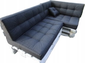 Párna két Raklapra kpl 6db Silver Fekete