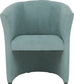 Klub fotel puffal, mentol, ROSE