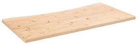 tömör fenyőfa íróasztallap 100 x 60 x 2,5 cm