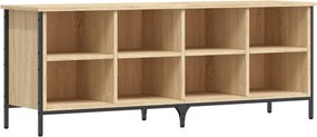 vidaXL sonoma tölgy színű szerelt fa cipőszekrény 131 x 35 x 50 cm