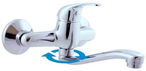 RAV Slezák SA001.5/26 - SAZAVA mosogató- és mosdócsaptelep fényes króm