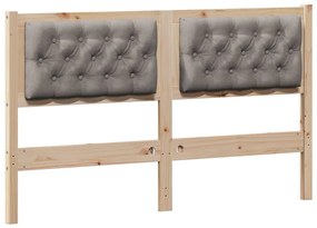 Fejtámla Egyéb Barna és taupe 140 cm Tömör fenyőfa