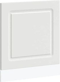 vidaXL mosogatógép panel Kalmar fehér 60x1,5x67 cm műanyag fa
