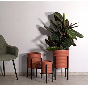 Fém kaspó szett 3 db-os ø 36 cm Milly – Mauro Ferretti