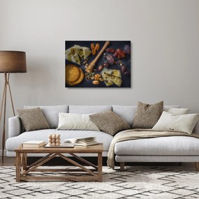 Kép szárított gyümölcsökkel (üvegen) (70x50 cm)