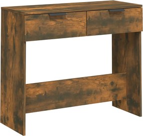 vidaXL füstös tölgyszínű szerelt fa tálalóasztal 90 x 36 x 75 cm