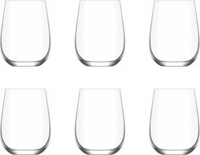 6 részes üveg pohár szett 475 ml