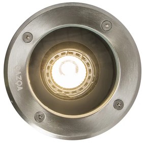 Modern kerti reflektor acélból állítható IP65 - Delux