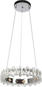 MORETTI MO7296 KRISTAL Króm Színű Függeszték LED 44W 3000-6000K IP20