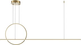 Maytoni modern függeszték halo fehér sárgaréz mymod247pl-l49bsk