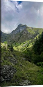 Vászonkép Természet Körbenőtt hegyek 60x120 cm