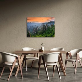 Kép - Zhangjiajie Nemzeti Erdei Park (70x50 cm)