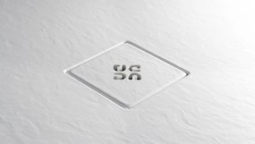 Silia szögletes akril zuhanytálca_100x140_fehér