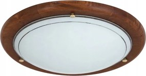 Ufon felületre szerelhető lámpatest max. 2x60W E27 IP20 sötét fa