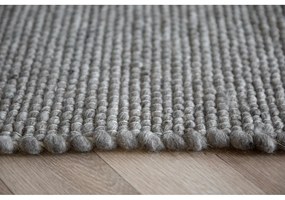 Szürke gyapjú szőnyeg 340x240 cm Auckland - Rowico