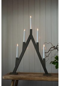 Sötétbarna karácsonyi fénydekoráció Bjurfors – Markslöjd