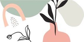 Kép - Virágok vázában N⁰3 (120x50 cm)