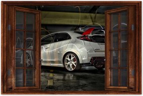 Poszterek 120x80 Honda Civic Sportautó