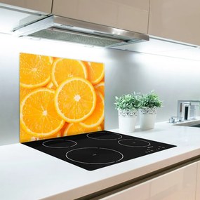 Üveg vágódeszka narancs szeletek 60x52 cm