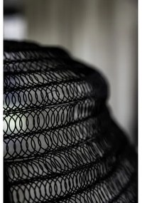 Markslöjd 108772 - Csillár zsinóron TAZZA 1xE27/40W/230V fekete