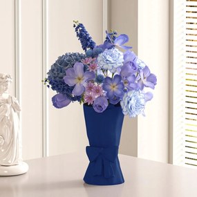 Relexome kerámia váza masnival 24,5 cm dekoráció csokrok