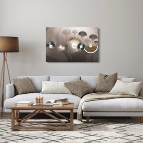 Kép - Aranybarna absztrakció (90x60 cm)