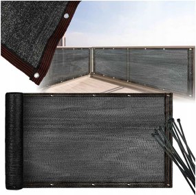 Erkélyvédő Luaro árnyékoló szőnyeg árnyékoló háló erkély teraszra 150