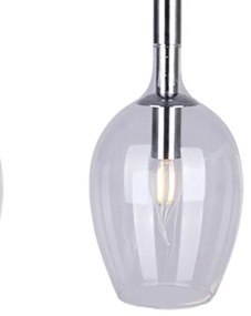 Csillár zsinóron TANGO 3xE14/40W/230V átlátszó