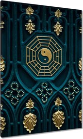 Festmények 70x100 Absztrakt Arany harmónia