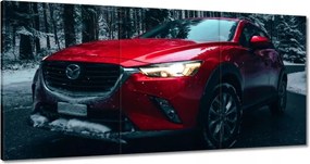 Vászonkép 180x90 Piros Mazda Autó