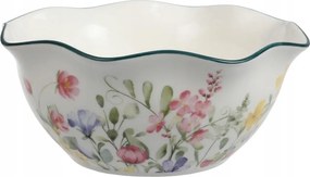 Tál Kerámia Tál 20 cm Salátás Tál 1L Hölgy Virág