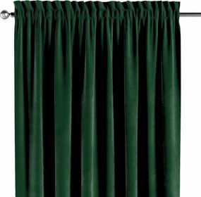 Dekoria Csatornafüggöny frufruval 1 db 130x260cm zöld árnyalatok