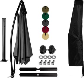 STILISTA Napernyő  330 x 249 cm barna