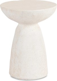 Modern dohányzóasztal NELL 41 cm, krémbézs
