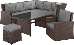 Avenberg FIRENZE Nagy, luxus kerti rattan szett