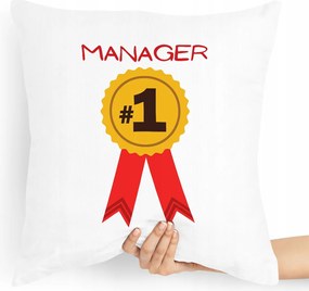 Menedzser Párna Ajándék Menedzsernek fényképes nyomtatással